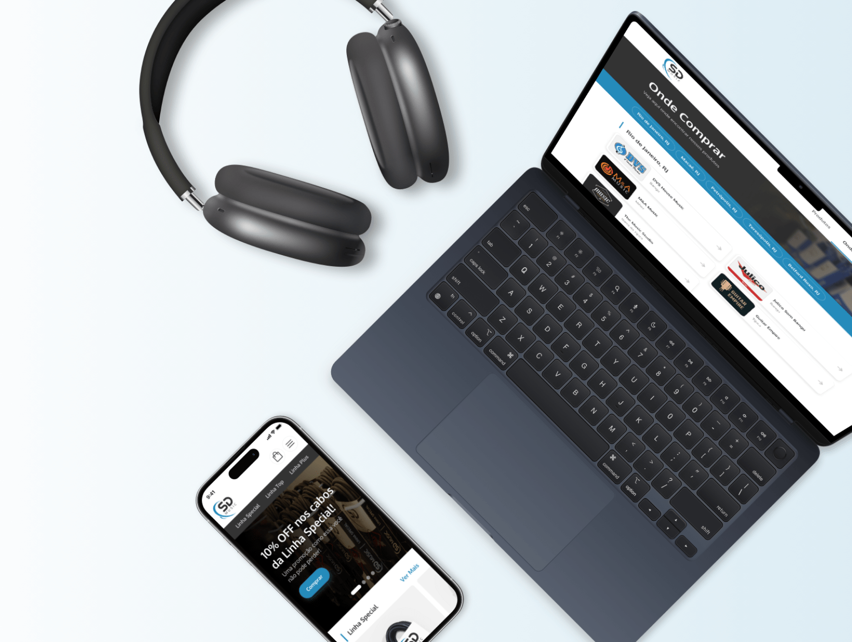 Website Design SD Music